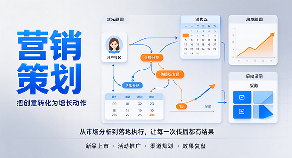 雷波县营销策划